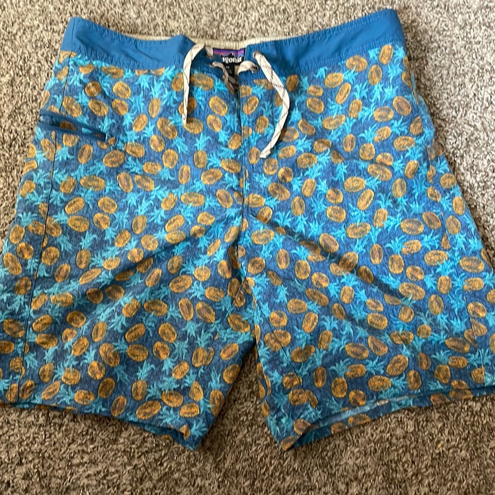 Patagonia swim trunks. Size 32